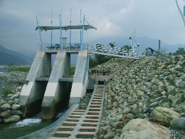 池上圳進水口-魚梯