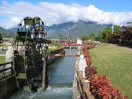 池上圳進水口水車